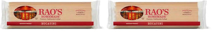 Rao's Homemade Bucatini Pasta, 16oz, Gourmet Pantry Gift for Food Lovers and Italian Cooking Enthusiasts