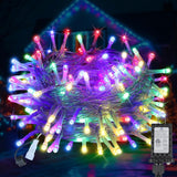 Holiday Gift for Mom and Women, Warm White Twinkle String Lights for Bedroom and Patio Ambiance