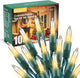 ‎Clear Warm White-Green Wire - 100 Count-33 ft