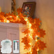 100 LED-Battery-Powered Copper Wire - Maple