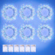 Blue & Cool White - 6pc - 6 Pack