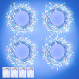 Twinkle Lights Battery Operated – Flameless Starry Lights Safe for Nursery and Kids Bedroom Walls