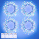 Blue & Cool White - 4pc - 4 Pack