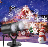 LuminaGlow Snowflake Projector – Thoughtful Holiday Gift for Mom, Parents, and Neighbors Who Love Seasonal Decorating