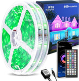 LEDMO 100ft RGB LED Strip Lights with Remote, Housewarming Gift for New Homeowners and Apartment Dwellers