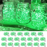 GlowNook Twinkle String Lights – Living Room Aesthetic Accent, 20-Pack Battery Operated for Ambient Home Decor