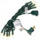 8ft - 10 Bulbs Connectable - Green