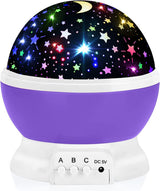 Birthday Gift for Kids – Star Projector Night Light with 16 Colors & 360° Rotation, Ready to Gift for Boys & Girls