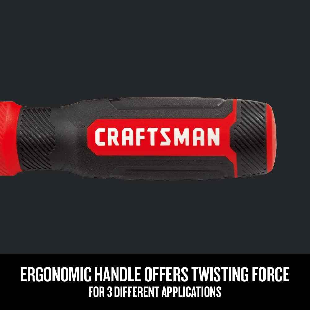 CRAFTSMAN 26-Piece Ratcheting Screwdriver – Thoughtful Housewarming Gift for New Homeowners, Tools for Her