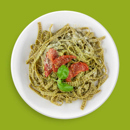 The Only Bean Edamame Fettuccine for Fast Post-Workout Meal Prep, 5-Minute High-Protein Pasta