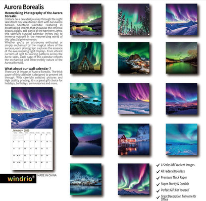 Calendars by LA Calendars 2026 Wall Calendar – Thoughtful Birthday Gift for Mom, 17-Month Planner for Her Home
