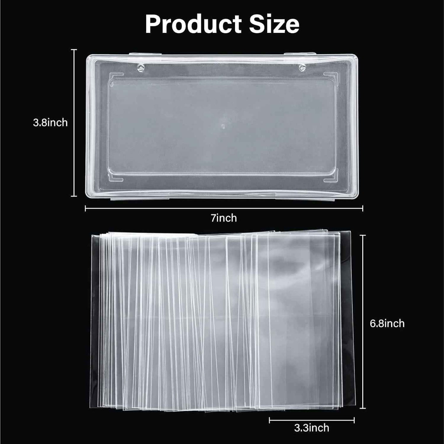 Premium 100-Pack Banknote Sleeves with Executive Storage Case – High-End Currency Preservation