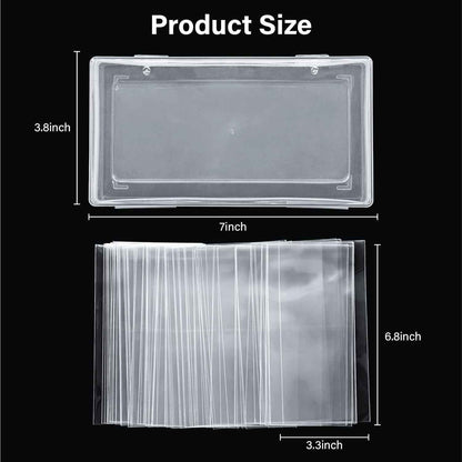 Premium 100-Pack Banknote Sleeves with Executive Storage Case – High-End Currency Preservation