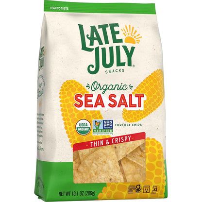 Late July Organic Tortilla Chips – Clean-Label Crunch for Mindful Midday Snacking