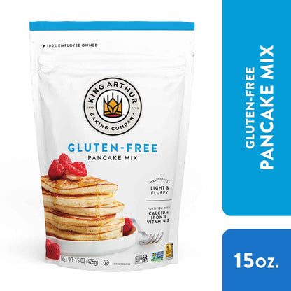 King Arthur Gluten Free Pancake Mix – Belly-Friendly Breakfast Staple for Sensitive Stomachs and Celiac Homes
