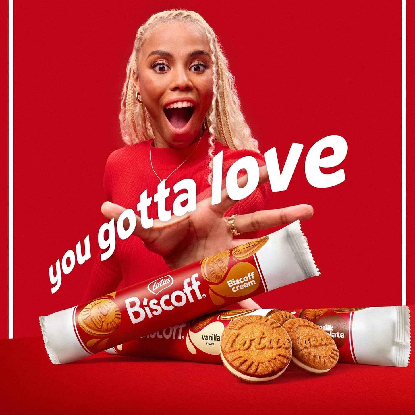 Lotus Biscoff Sandwich Cookies Vanilla – Mindful Afternoon Tea Break Snack, Balanced Sweetness with Warm Cinnamon Spice