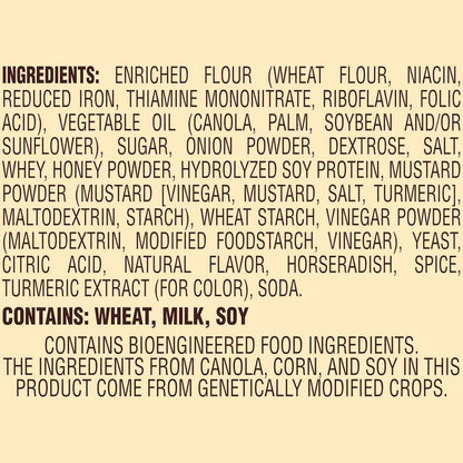 Snyder's of Hanover Pretzel Pieces, Cheddar Cheese 18 Oz – Peanut-Free Facility Crunchy Snack for Allergy-Aware Households