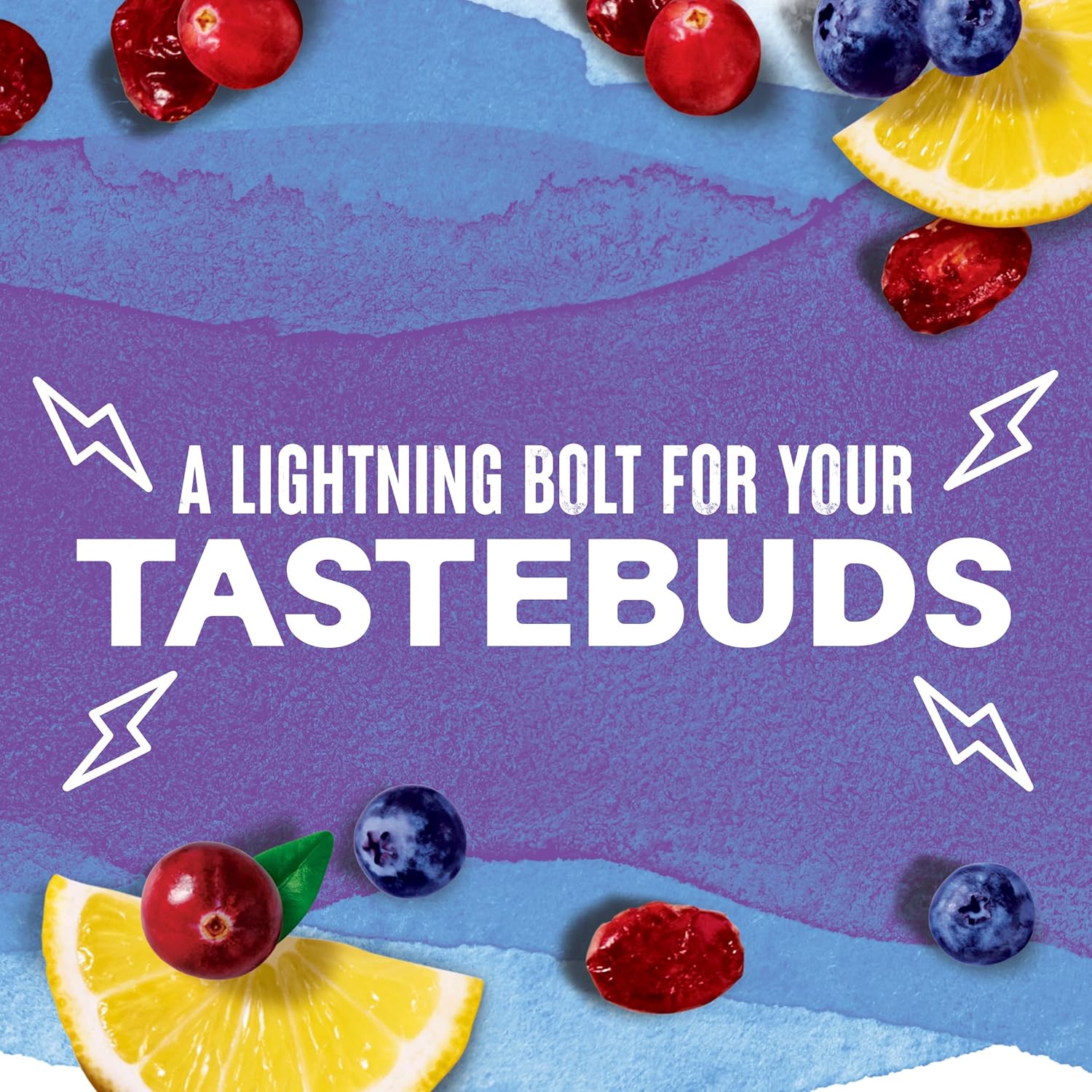 three flavor variants: cherry, sour blueberry lemon, and chili lime