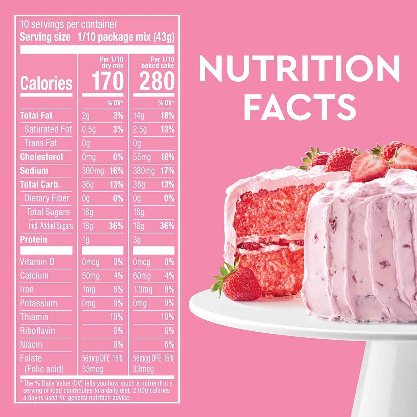Duncan Hines Signature Strawberry Cake Mix – Fast After-Work Treat for Apartment Kitchen