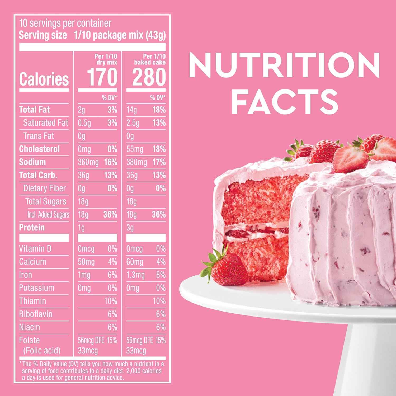 Duncan Hines Signature Strawberry Cake Mix – Fast After-Work Treat for Apartment Kitchen