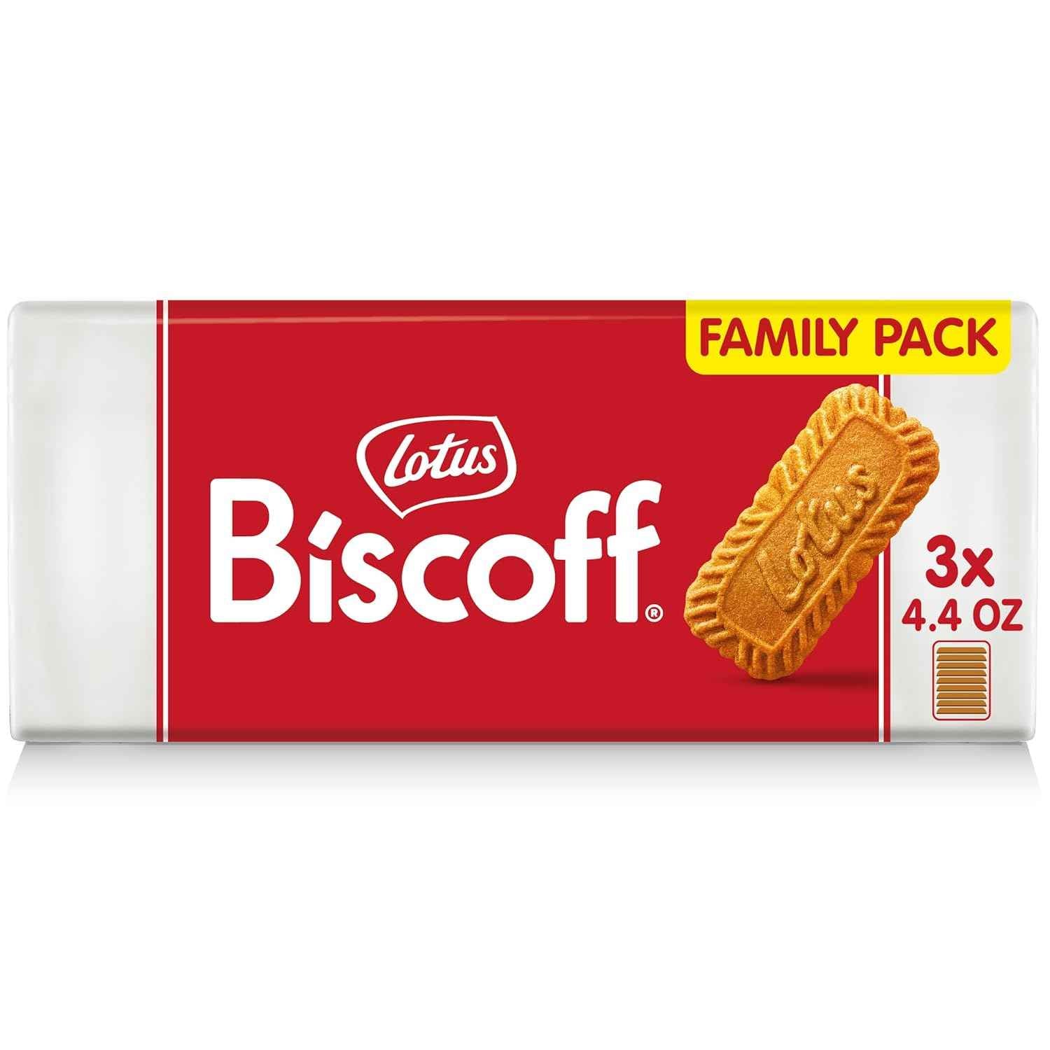 Lotus Biscoff Cookies - Gourmet Birthday Gift for Her, Three-Pack Caramelized Biscuit Tin