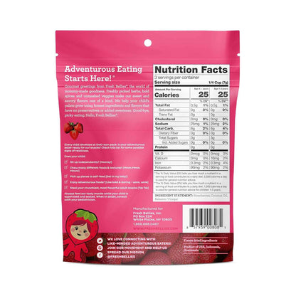 Fresh Bellies Balsamic Strawberry Freeze-Dried Pouches – Non-GMO Treat for Clean-Eating Pantry Routines
