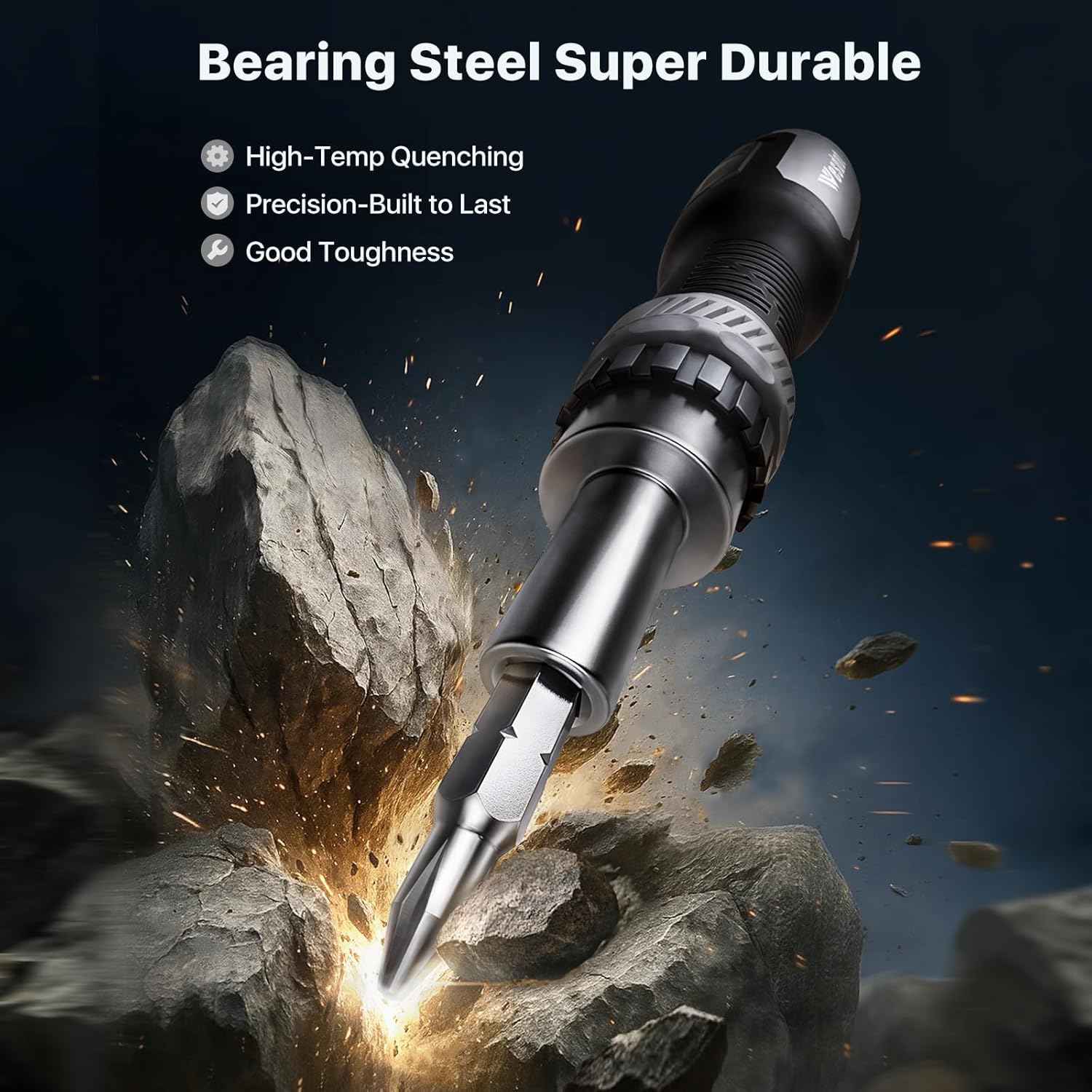 Wesdut 13-in-1 Ratchet Screwdriver – Faster Furniture Assembly for the Home Office Setup
