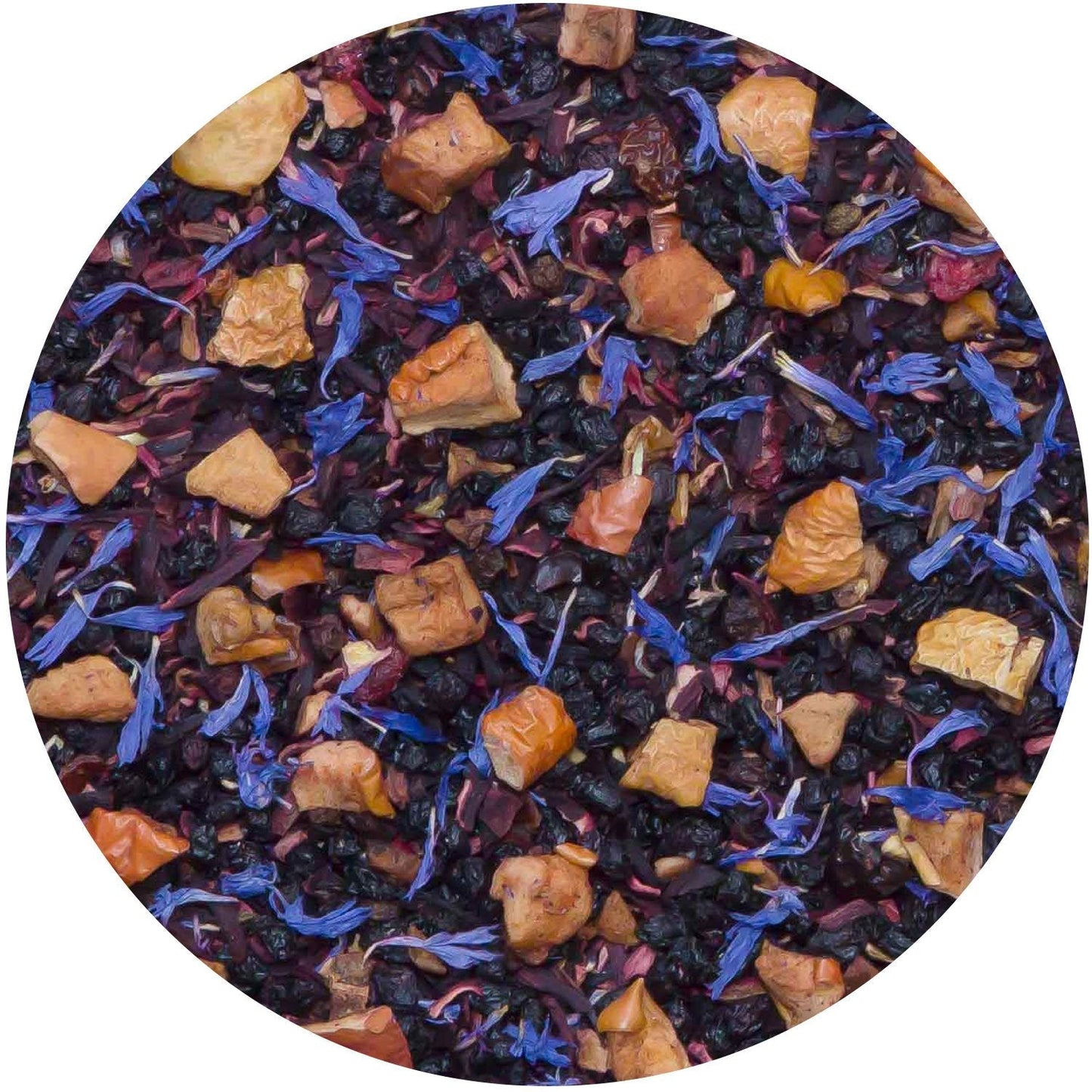 Tiesta Tea Blueberry Wild Child Loose Leaf – Travel-Friendly Iced Tea for Picnics, Camping Trips, and Backyard Lounging, 25-Cup Pouch