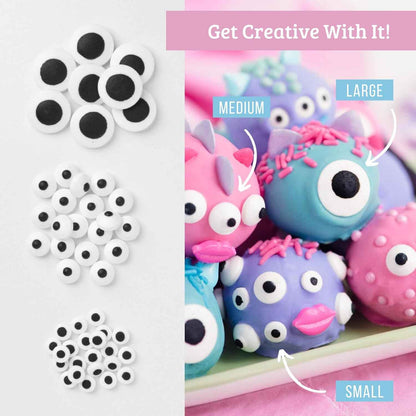 Sweets Indeed Halloween Eyeball Tacklebox – Tabletop Candy Eyes That Complete a Halloween Dessert Buffet Display