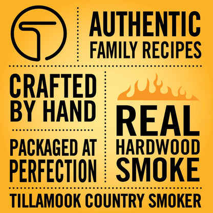 Tillamook Country Smoker Italian Style Sausage Sticks – Portable Snack for Hunters and Cyclists, Hardwood Smoked Beef and Pork