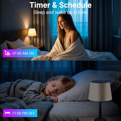 TJOY Smart Light Bulbs 4 Pack – Thoughtful Housewarming Gift for New Homeowners, Alexa Voice Control