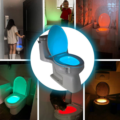 ToiLight Toilet Bowl Night Light – Potty Training Glow Light for Kids Bathroom with Fun Color Rotation