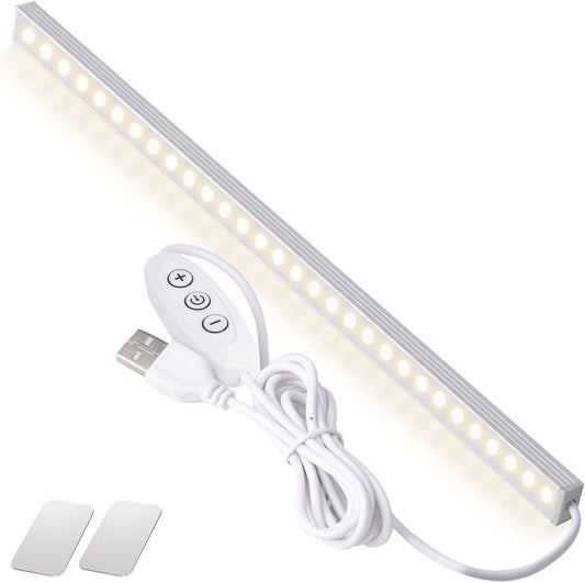 LuminAura Frosted 12-Inch LED Sconce — Decorative Accent Lighting for Living Rooms and Bedrooms