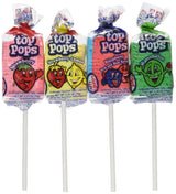 Taffy Pops Assorted Flavors 48ct – Single-Box 48-Count Taffy Lollipops for a Clutter-Free Home Candy Jar