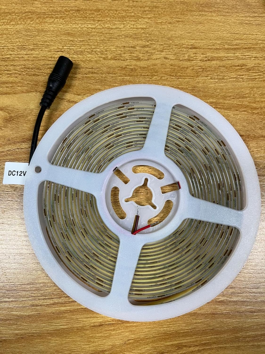 TOPAI IP65 COB LED Strip Light for Covered Patio and Deck Lighting, Waterproof 16.4ft Tape for Outdoor Dining and Pergola Glow
