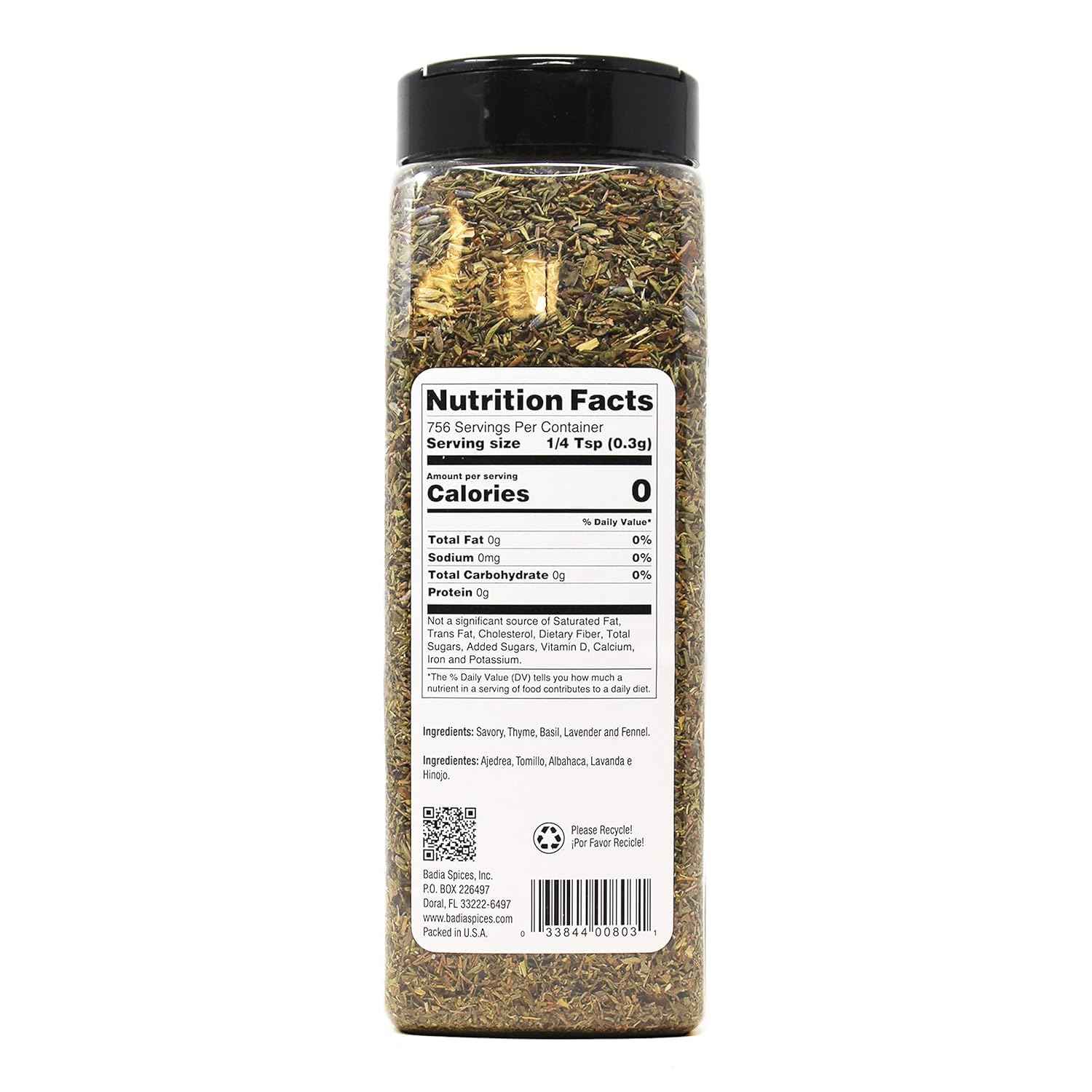 Badia Herbs De Provence Seasoning – Mindful Cooking with Calming Lavender and Thyme for Self-Care Dinners