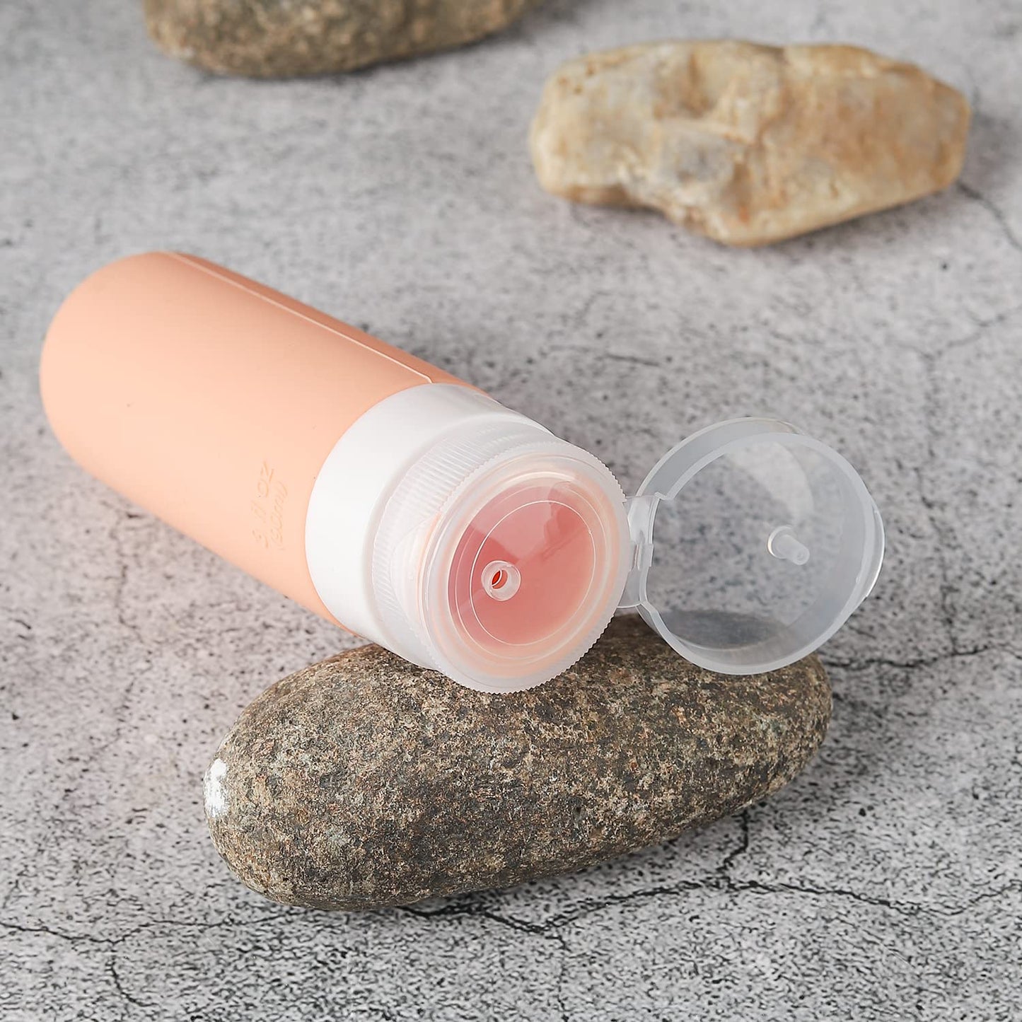 TrailHive Travel Bottles Kit - Road Trip Essentials, TSA Approved Squeezable Containers for Hiking and Camping