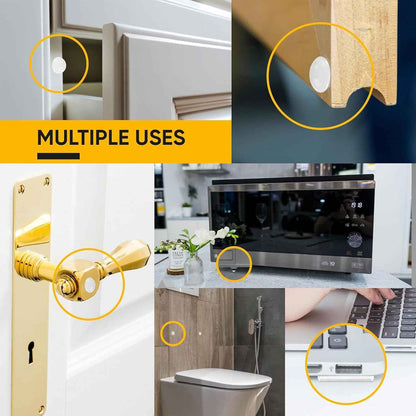 CLEARGRIP Clear Furniture Bumpers – Uncluttered Cabinet Solution for Intentional Homes and Neutral Interiors