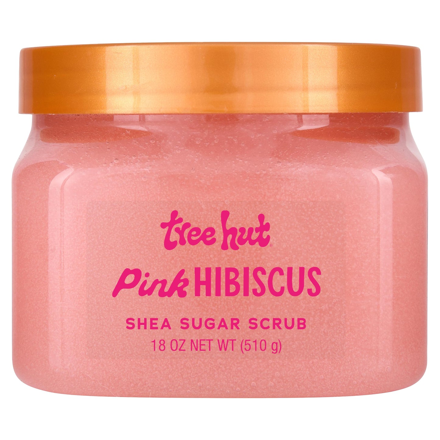 Tree Hut Pink Hibiscus Shea Sugar Scrub, Easter Gifts for Women, Exfoliating, Hydrating &amp;amp; Moisturizing Body Scrub with Shea Butter &amp;amp; Nourishing Essential Oils, Smooth &amp;amp; Soften Skin, 18 oz