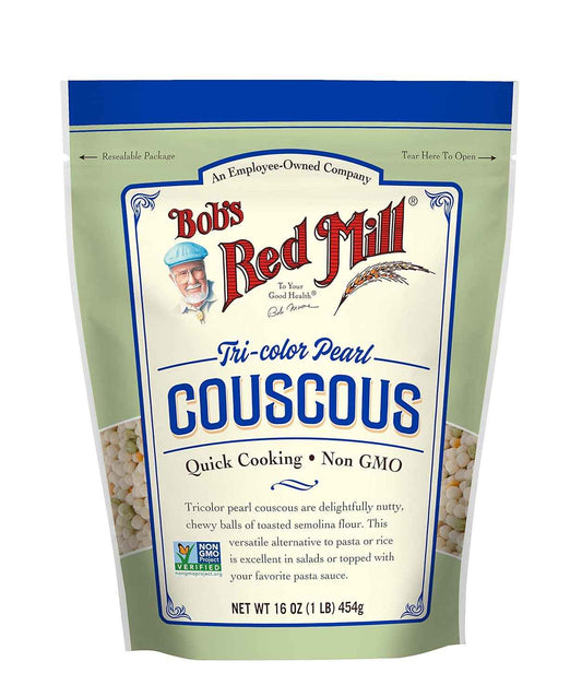 Bob's Red Mill Tri-Color Pearl Couscous – Artisan Pantry Gift for Mediterranean Cuisine Lovers