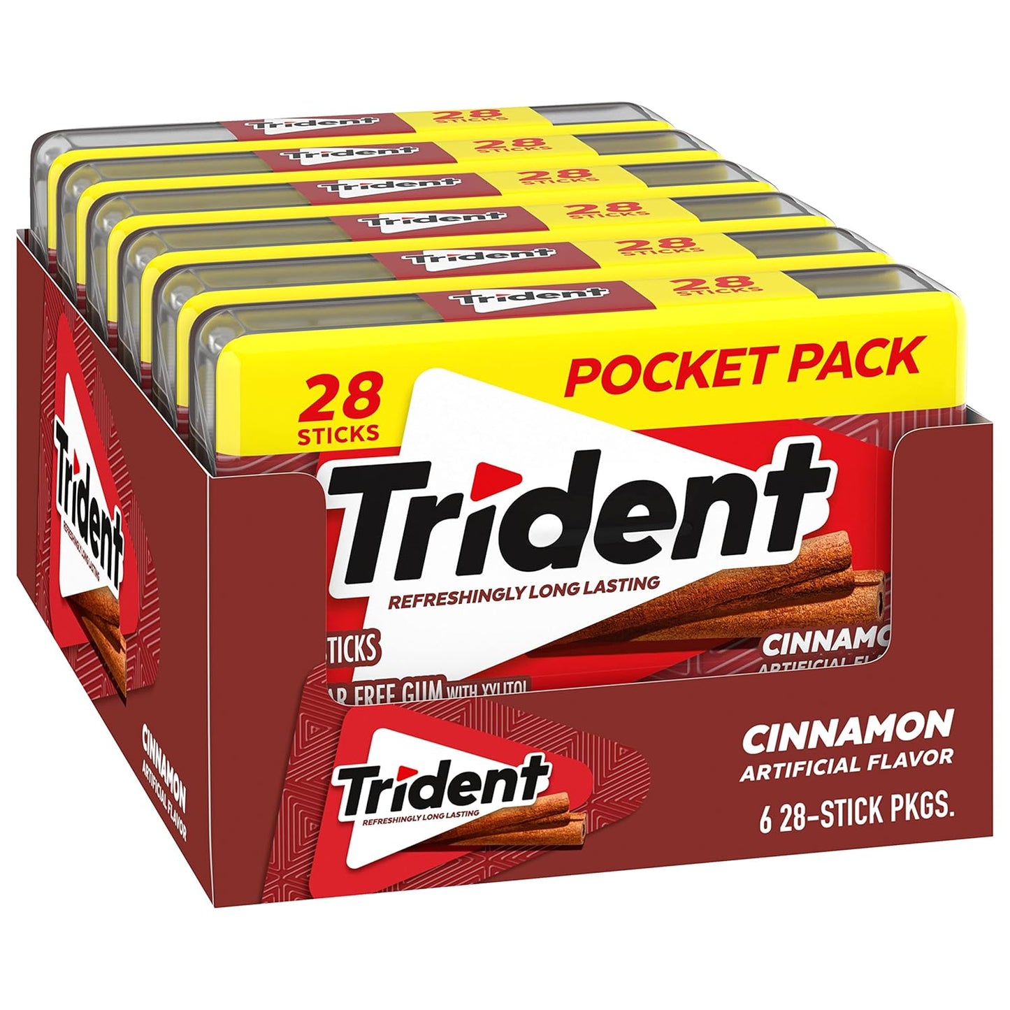 Trident Spearmint Chewing Gum – Post-Meal Wellness Habit for Fresh Breath and Saliva Stimulation