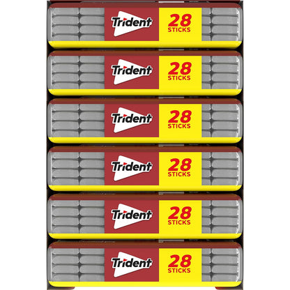 Trident Spearmint Chewing Gum – Post-Meal Wellness Habit for Fresh Breath and Saliva Stimulation