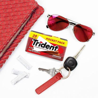 Trident Spearmint Chewing Gum – Post-Meal Wellness Habit for Fresh Breath and Saliva Stimulation