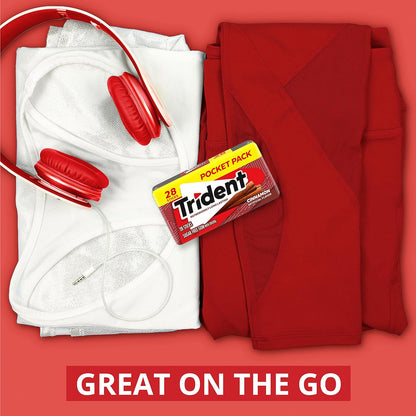 Trident Spearmint Chewing Gum – Post-Meal Wellness Habit for Fresh Breath and Saliva Stimulation