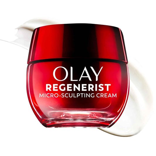 Olay Regenerist Micro-Sculpting Cream – Premium Triple Collagen Complex for Refined Elegance