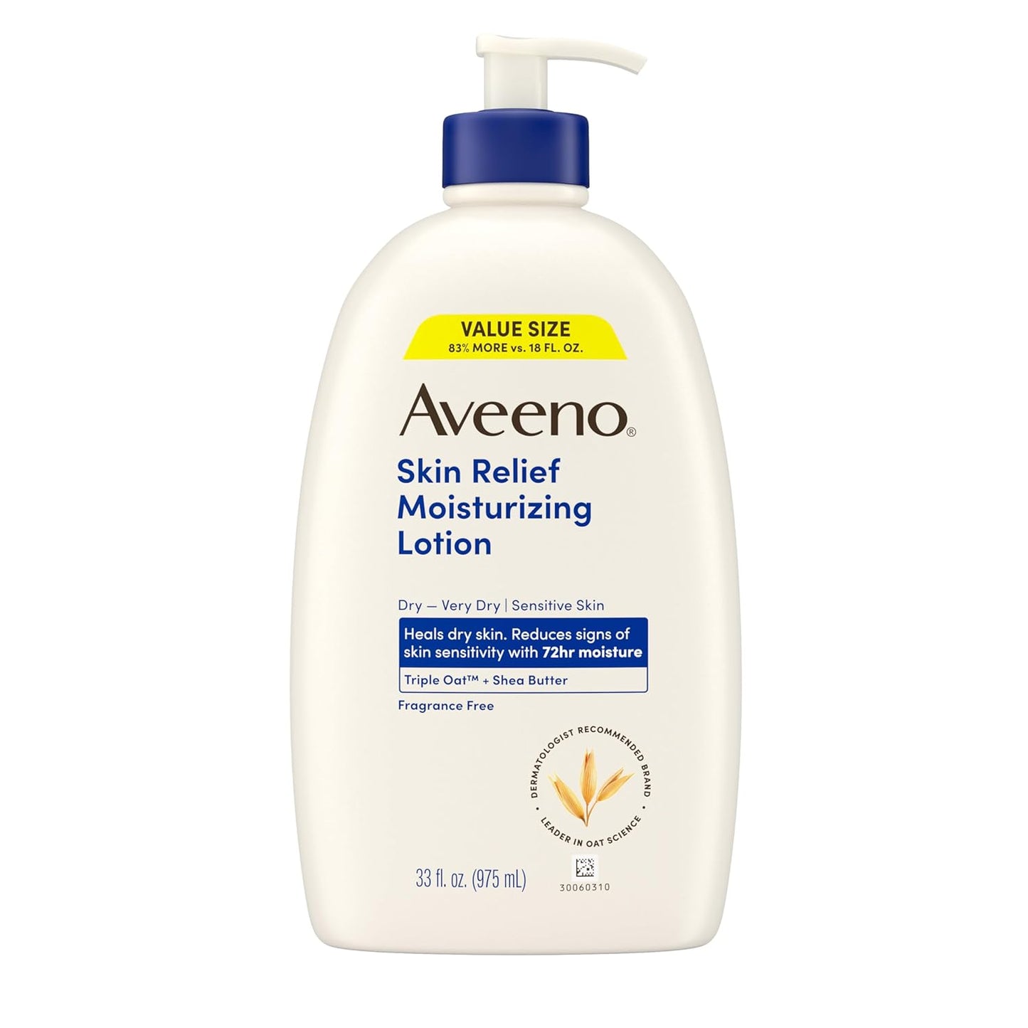 triple oat complex (oat flour, oat extract, and oat oil) combined with shea butter