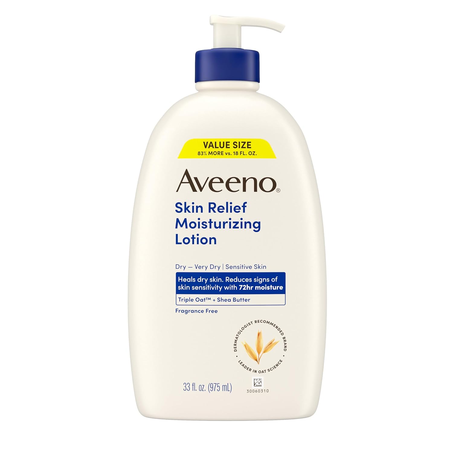 triple oat complex (oat flour, oat extract, and oat oil) combined with shea butter