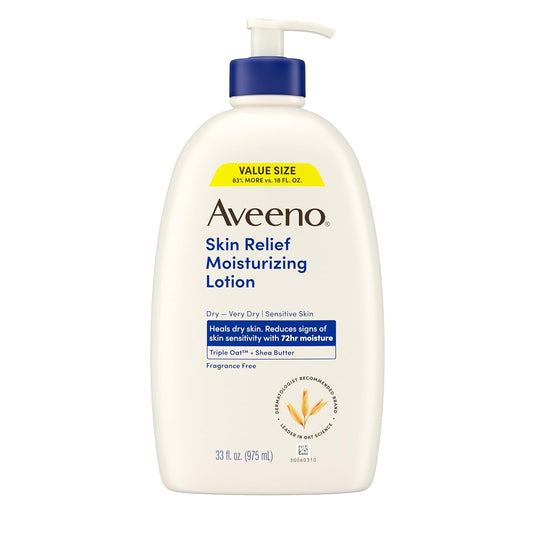 triple oat complex (oat flour, oat extract, and oat oil) combined with shea butter