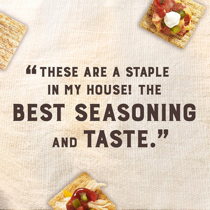 Triscuit Cracked Pepper & Olive Oil Crackers – Family Size Box for Charcuterie Board Hosting