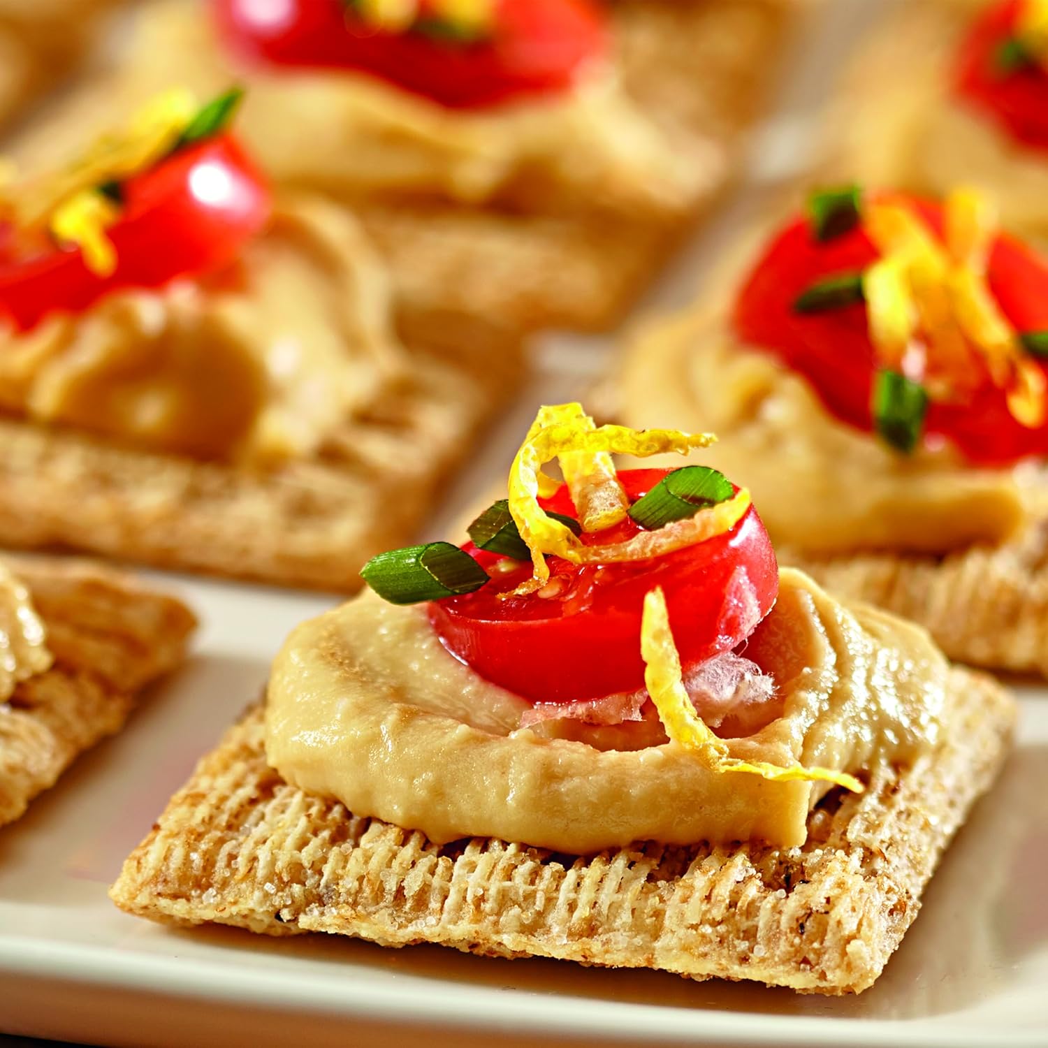 Triscuit Hint of Sea Salt Whole Grain Crackers – Portable Whole Wheat Cracker for Picnic and Patio Spreads